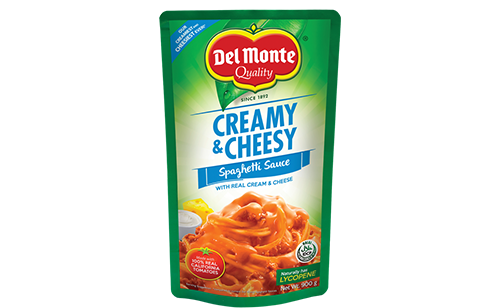 Del Monte Creamy and Cheesy Spaghetti Sauce
