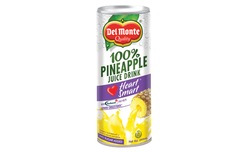 Del Monte 100% Pineapple Juice Heart Smart