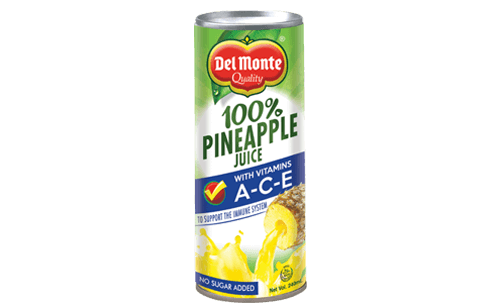 Del Monte 100% Pineapple Juice with Vitamins A, C & E