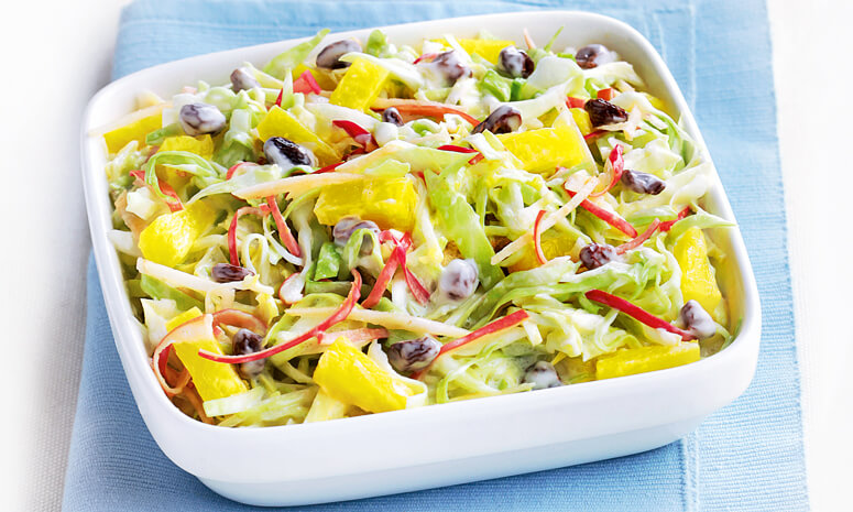 Pineapple Coleslaw Salad Recipe