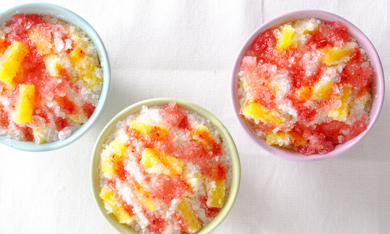 Pineapple Strawberry Ice Recipe