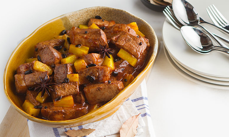 Pork Humba With Pine Recipe Life Gets Better Del Monte