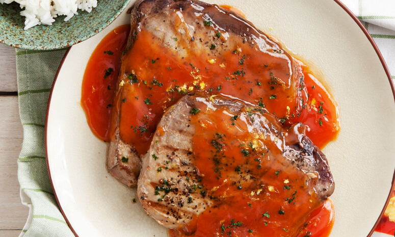 Restaurant Style Grilled Tuna Steaks Recipe