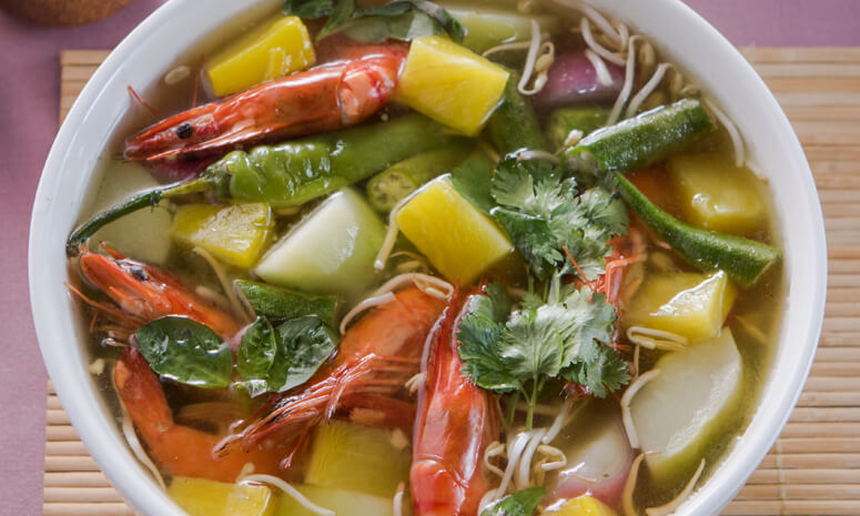 Vietnamese Prawn and Pineapple Soup Recipe