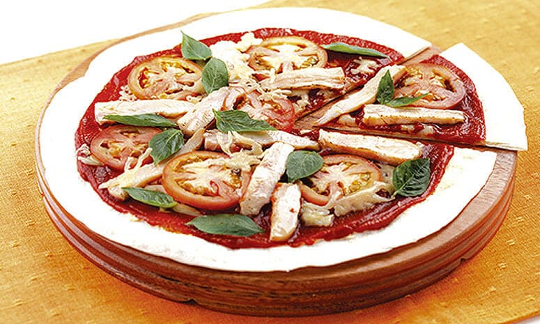 Chicken Tortilla Pizza Recipe