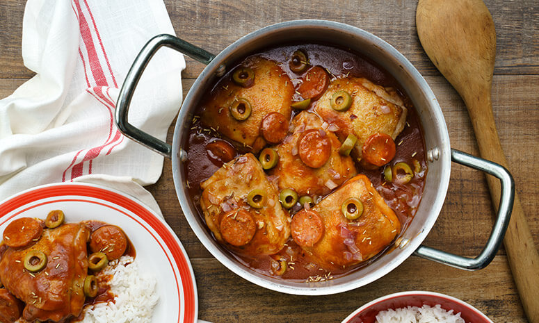 Chicken with Chorizo Recipe